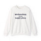 Wethersfield is My Happy Place Heavy Blend™ Crewneck Sweatshirt