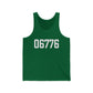 06776 - New Milford CT zip code  Unisex Jersey Tank