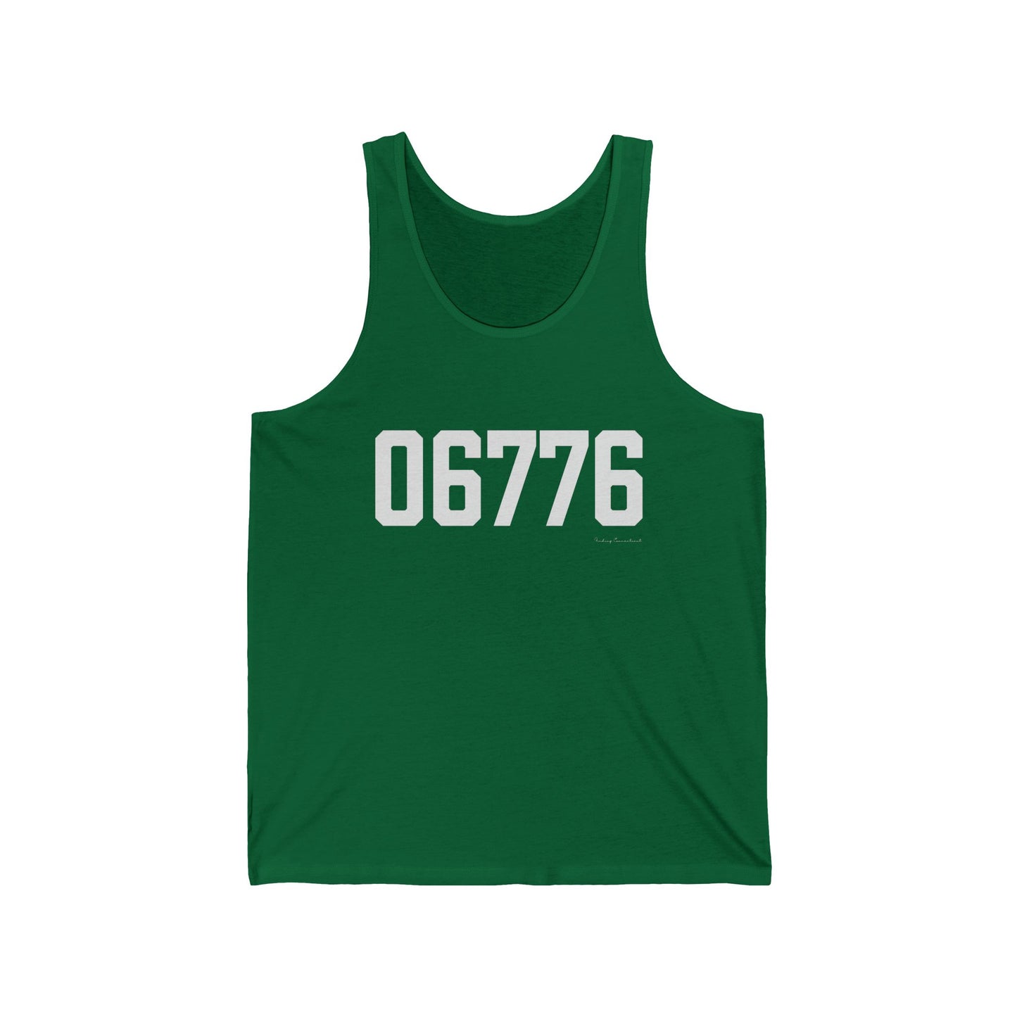 06776 - New Milford CT zip code  Unisex Jersey Tank