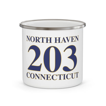 North Haven 203 Connecticut Enamel Camping Mug