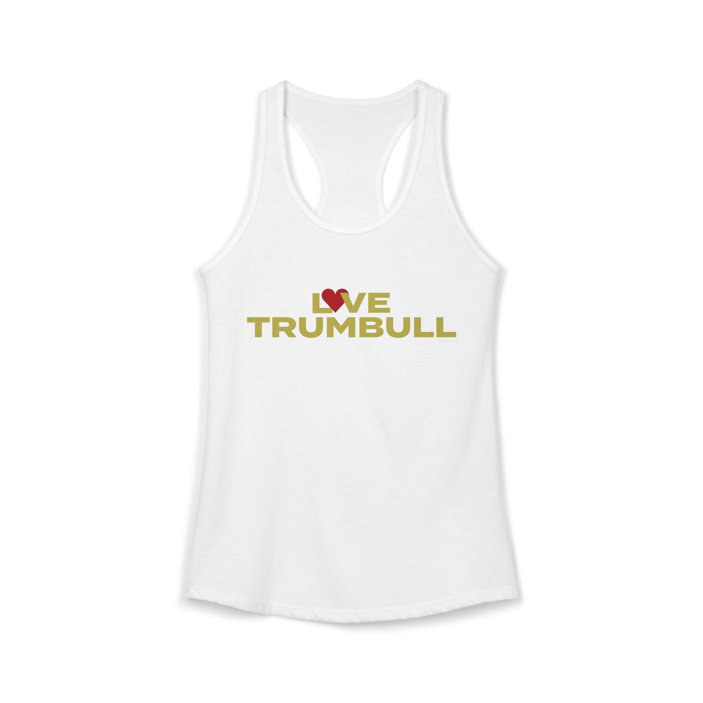 Love Trumbull Women's Ideal Racerback Tank Top