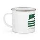 Middlefield Connecticut St. Patrick’s Day Flag Enamel Camping Mug