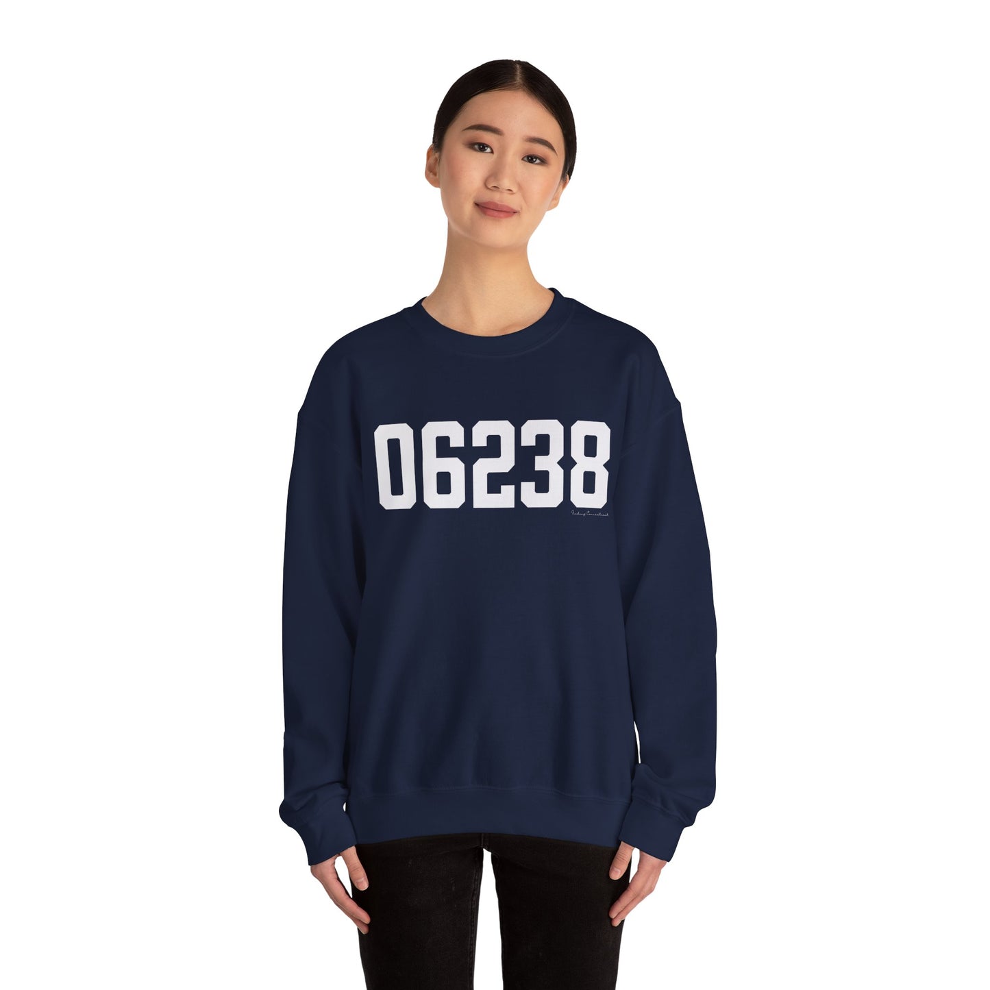 06238 Coventry CT Zip Code Unisex Heavy Blend™ Crewneck Sweatshirt