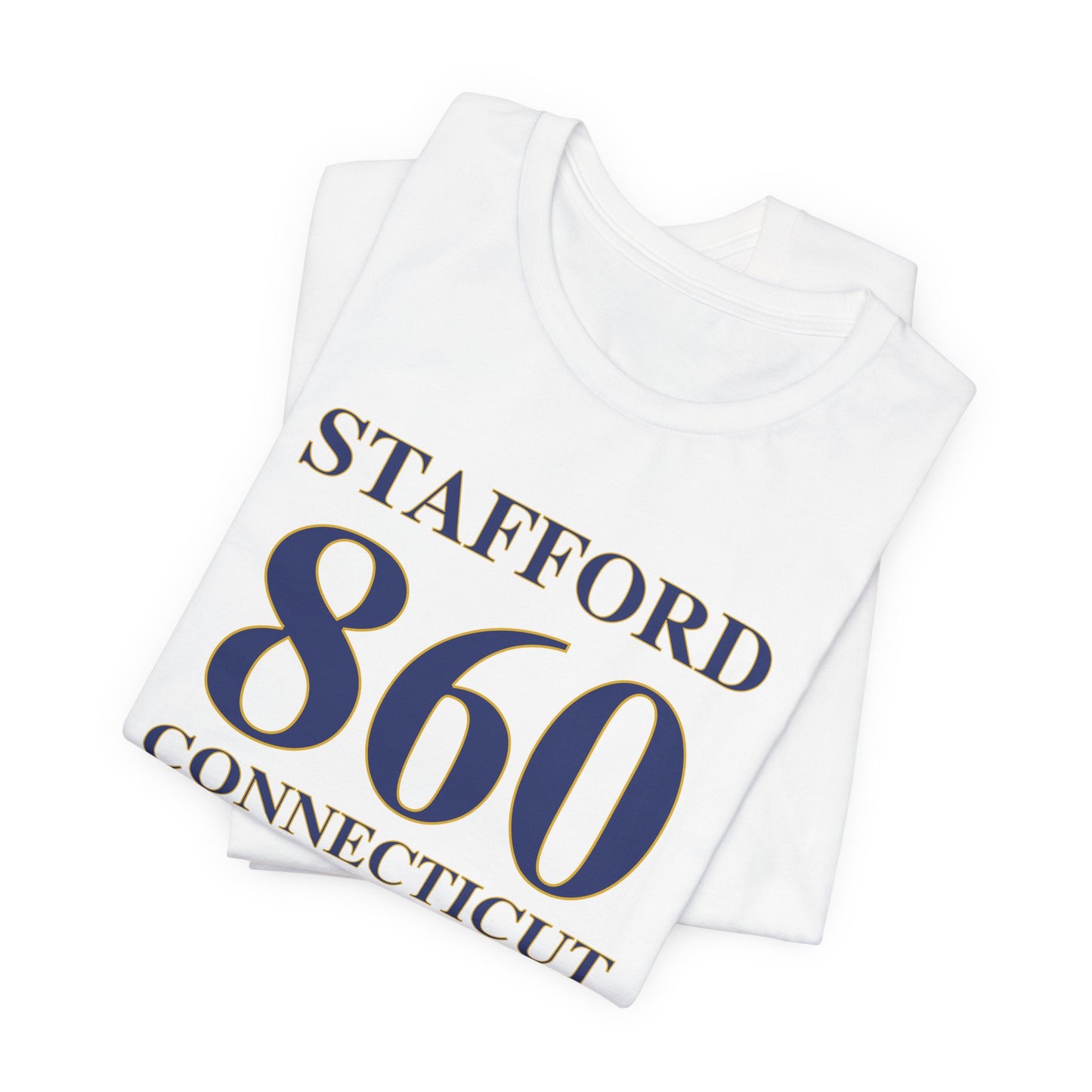 Stafford 860 Connecticut Unisex Jersey Short Sleeve T-Shirt