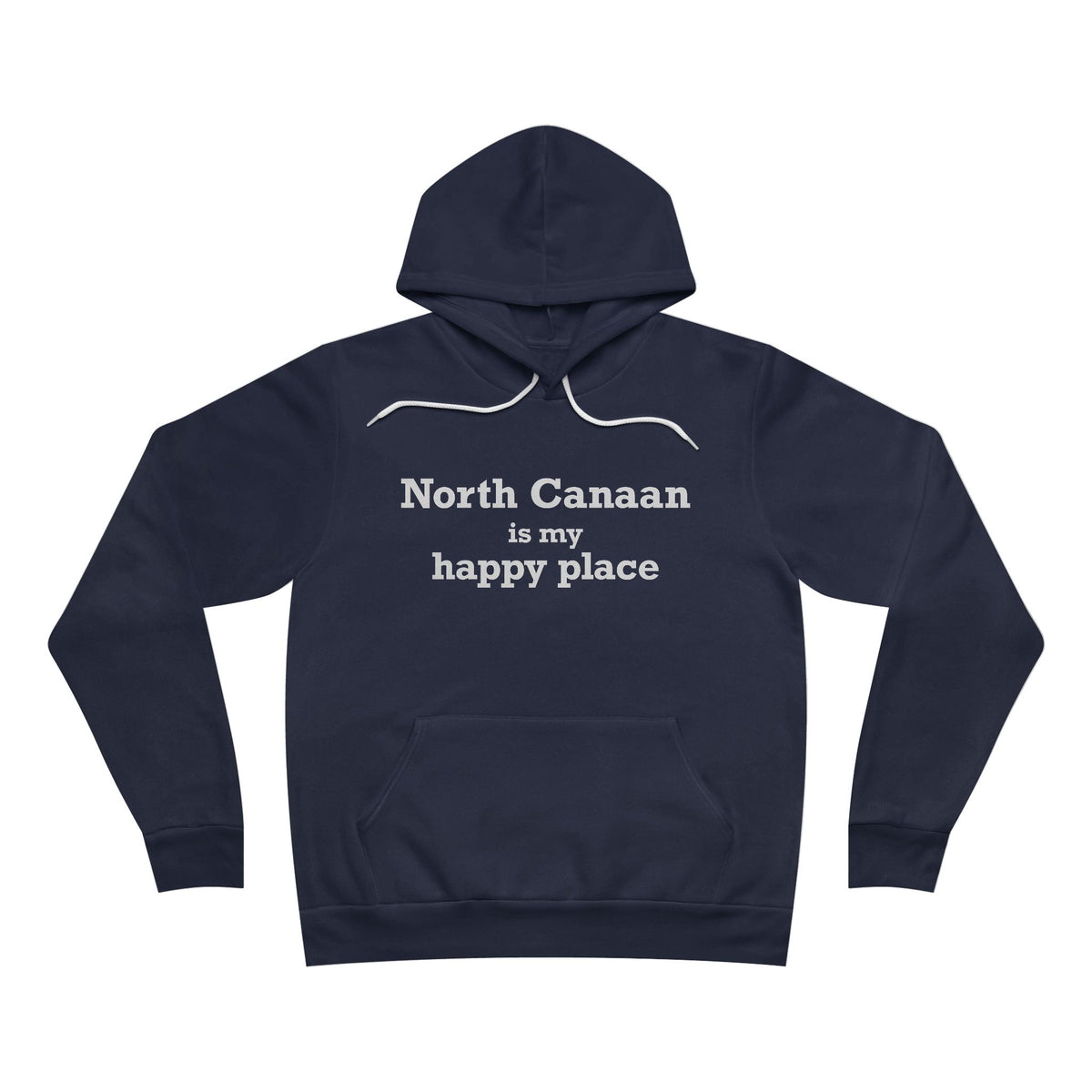 North Canaan is My Happy Place Unisex Sponge Fleece Pullover Hoodie