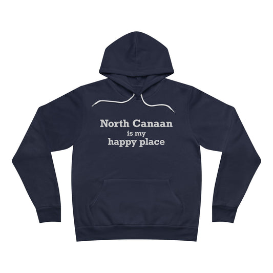 North Canaan is My Happy Place Unisex Sponge Fleece Pullover Hoodie