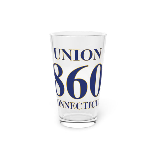 Union 860 Connecticut Pint Glass, 16oz