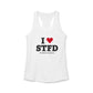 I Heart STFD Women's Ideal Racerback Tank Top