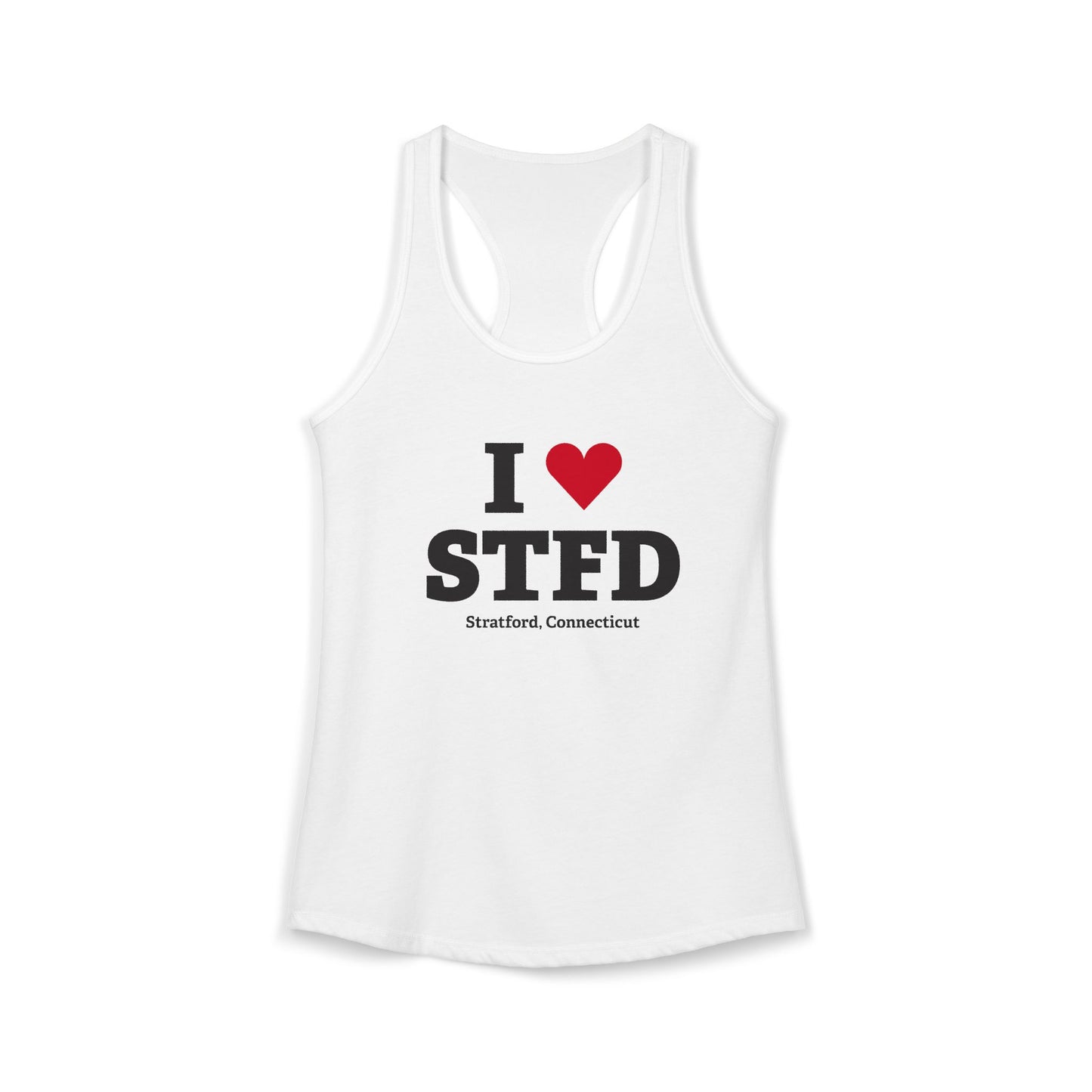 I Heart STFD Women's Ideal Racerback Tank Top