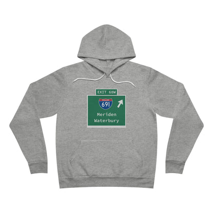 Vintage WCP Exit 68W Unisex Sponge Fleece Pullover Hoodie