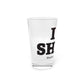 I Heart SHMN Pint Glass, 16oz