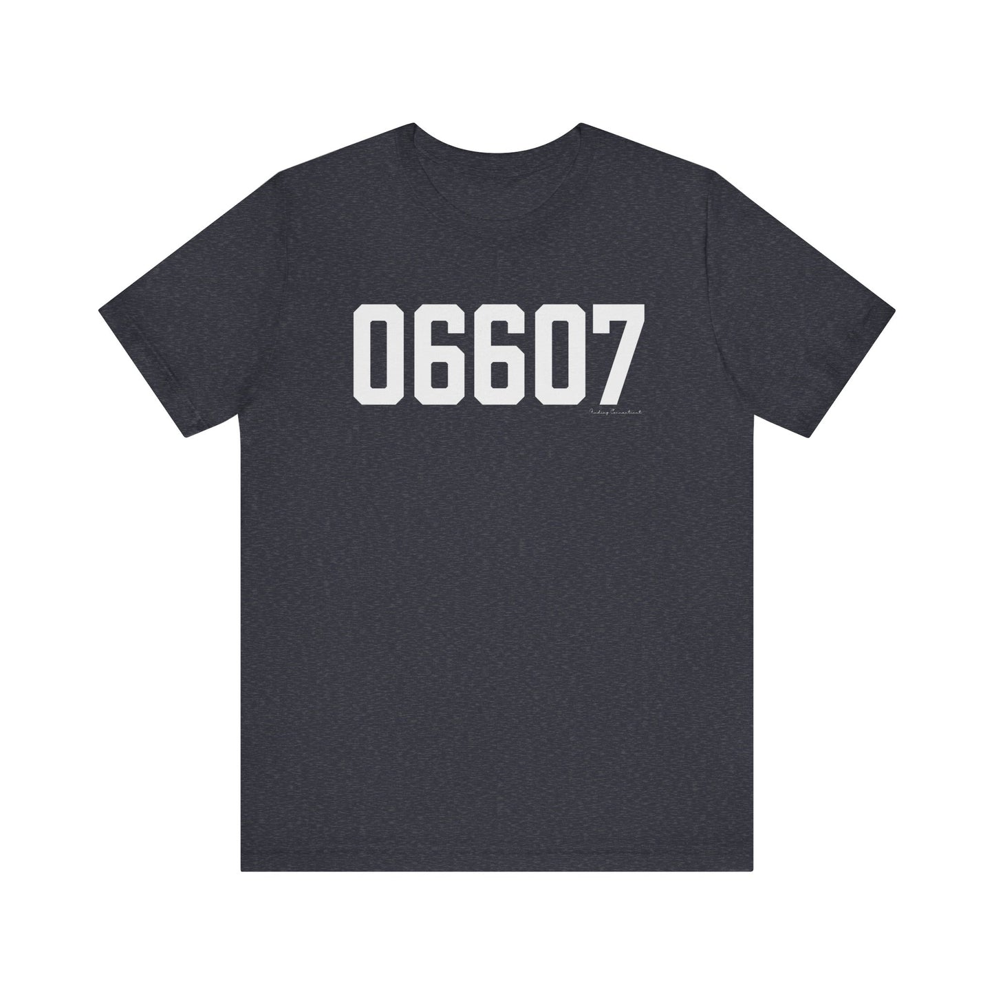 06607 Bridgeport CT Zip Code Unisex Jersey Short Sleeve T-Shirt