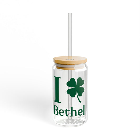 I Clover Bethel Sipper Glass, 16oz