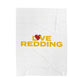Love Redding Velveteen Plush Blanket