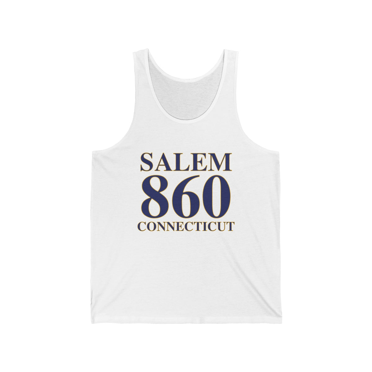 Salem 860 Connecticut Unisex Jersey Tank Top