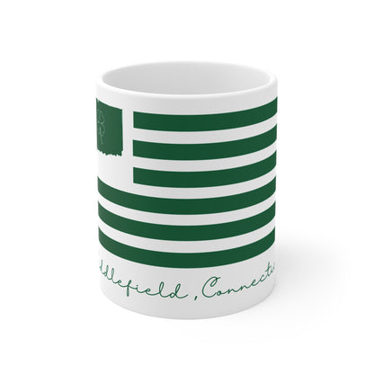 Middlefield Connecticut St. Patrick’s Day Flag Mug 11oz