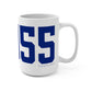 06455 Middlefield Connecticut Zip Code Mug 15oz