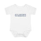 Just a kid from Wethersfield Infant Baby Rib Bodysuit