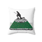 Minuteman Holiday Lights Spun Polyester Square Pillow