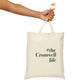 #thecromwelllife Cotton Canvas Tote Bag