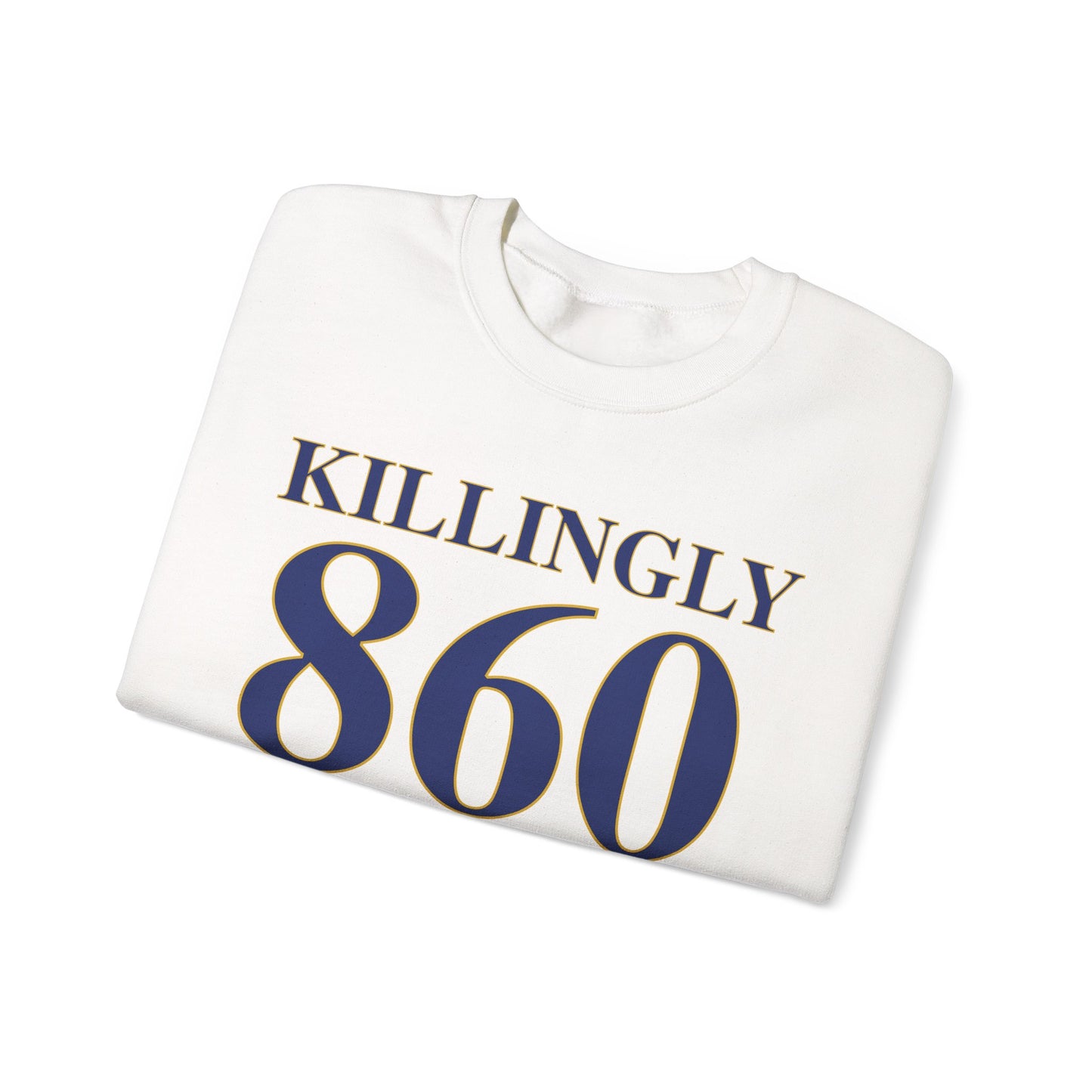 Killingly 860 Connecticut Unisex Heavy Blend™ Crewneck Sweatshirt