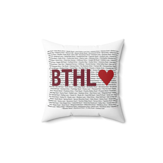 Bethel Love Spun Polyester Square Pillow