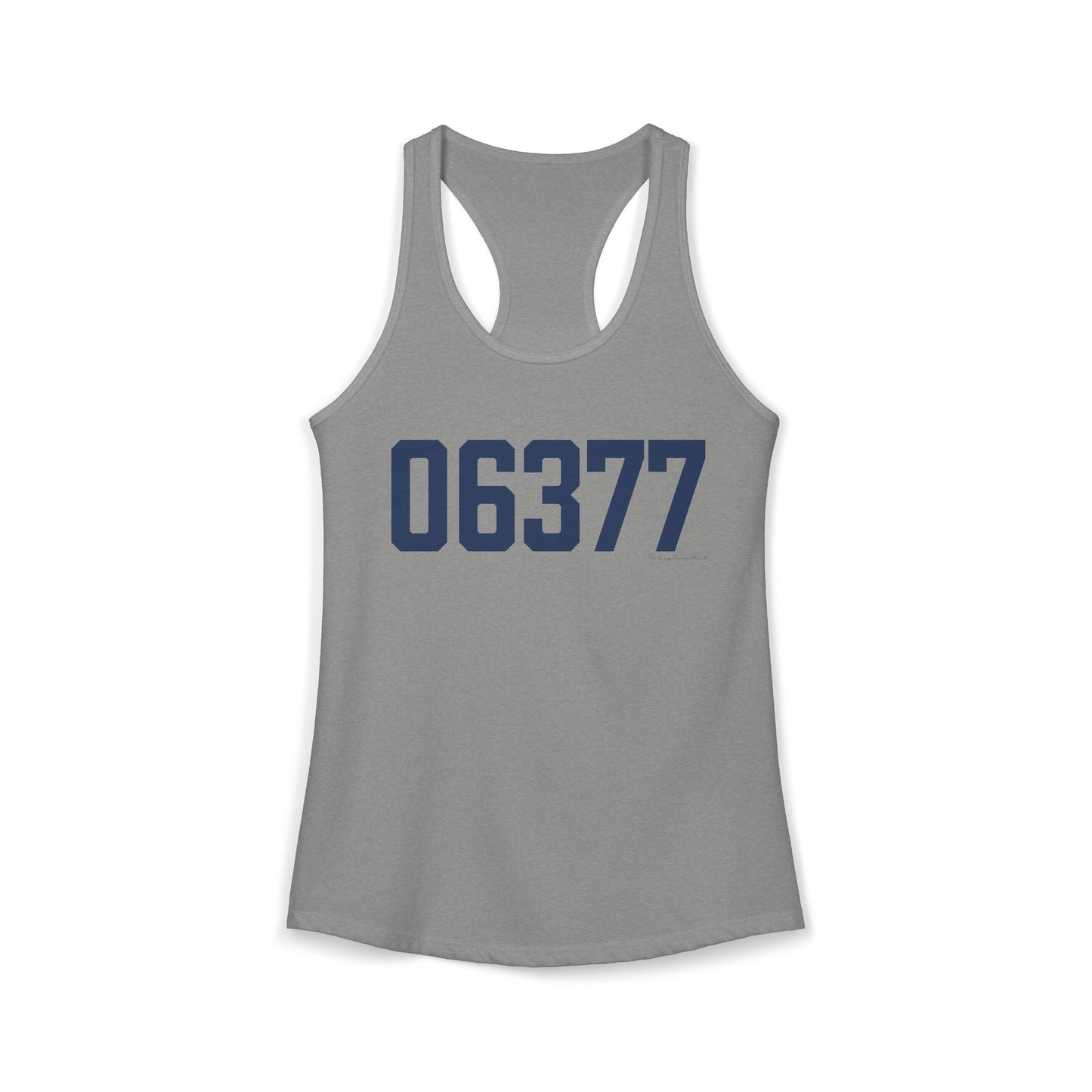 06377 Sterling Connecticut Zip Code Women's Ideal Racerback Tank Top