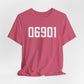 06901 Stamford Connecticut Zip Code Unisex Jersey Short Sleeve T-Shirt
