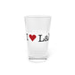 I Heart Lake Hills. Pint Glass, 16oz