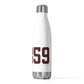 06359 North Stonington Connecticut Zip Code 20oz Insulated Bottle