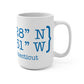 Fairfield Coordinates Mug 15oz