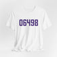 06498 Westbrook Connecticut Zip Code Unisex Jersey Short Sleeve T-Shirt
