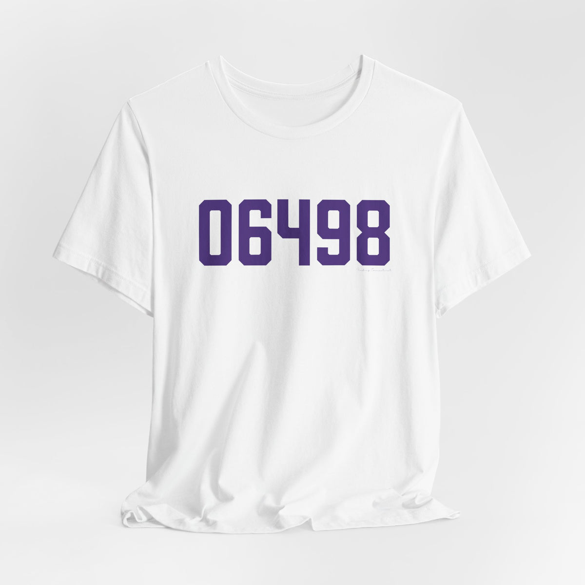 06498 Westbrook Connecticut Zip Code Unisex Jersey Short Sleeve T-Shirt