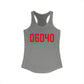 06040 Manchester Connecticut Zip Code Women's Ideal Racerback Tank Top
