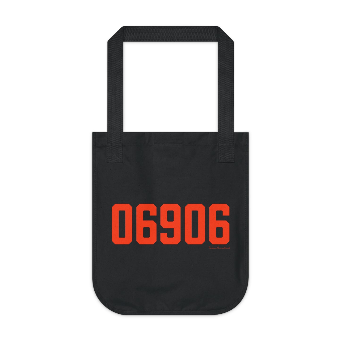06906 Stamford Connecticut Zip Code Organic Canvas Tote Bag