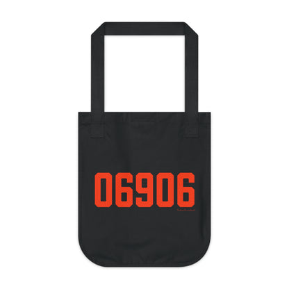 06906 Stamford Connecticut Zip Code Organic Canvas Tote Bag