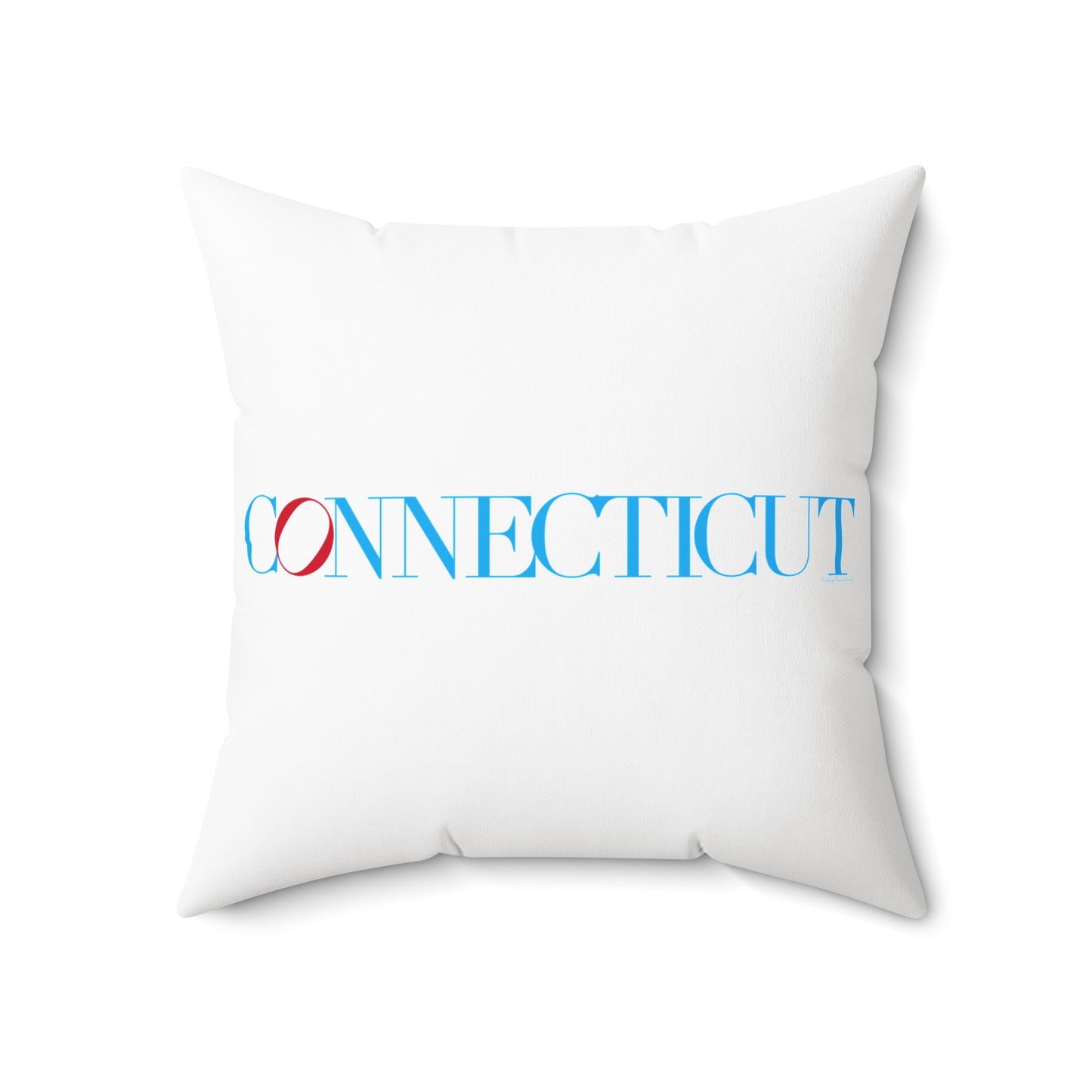 41 Tilt Connecticut Spun Polyester Square Pillow