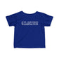Just a kid from Washington Infant Fine Jersey T-Shirt