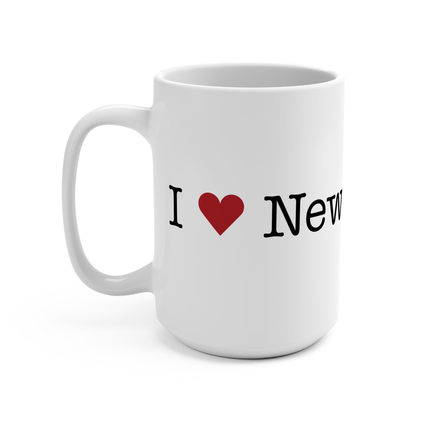 I Heart New Fairfield. Mug 15oz