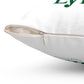 I Clover Lyme Spun Polyester Square Pillow
