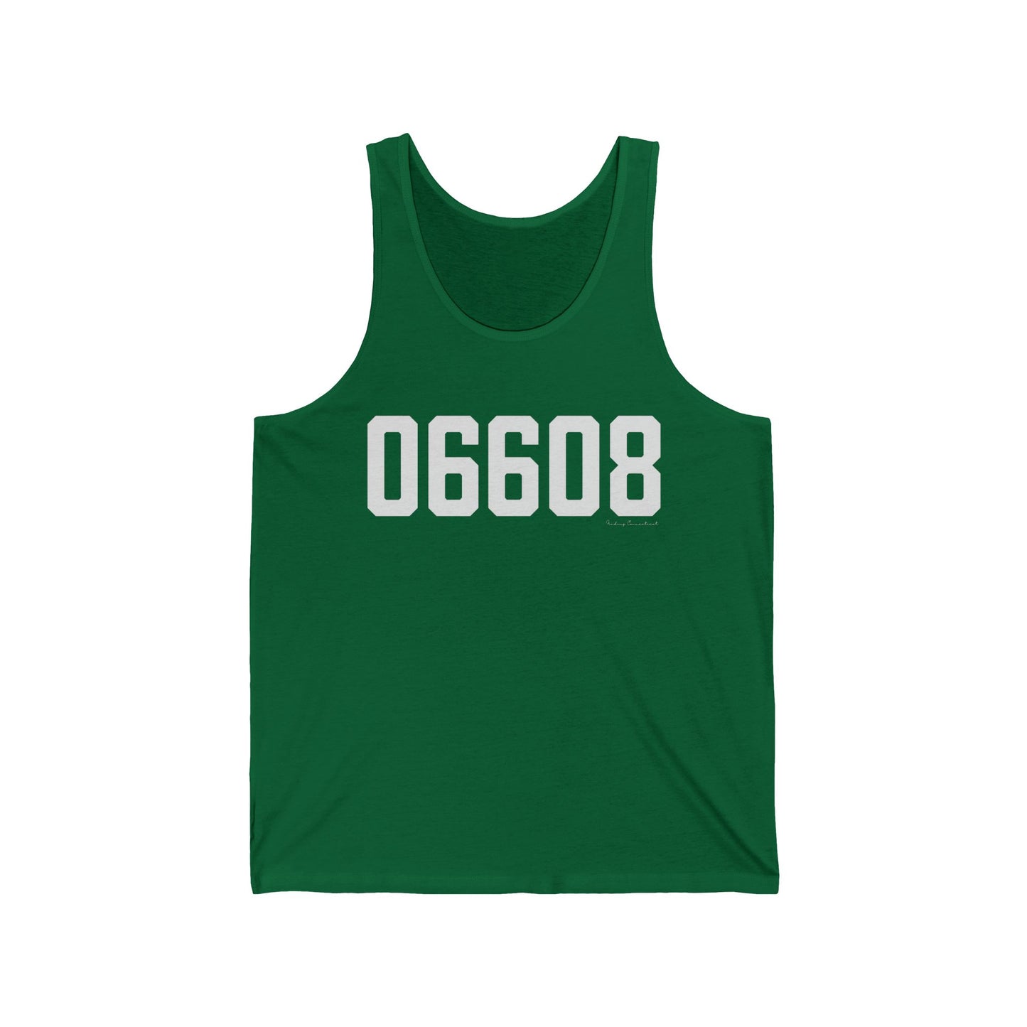 06608 Bridgeport CT Zip Code Unisex Jersey Tank Top