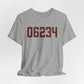 06234 Brooklyn Connecticut Zip Code Unisex Jersey Short Sleeve T-Shirt