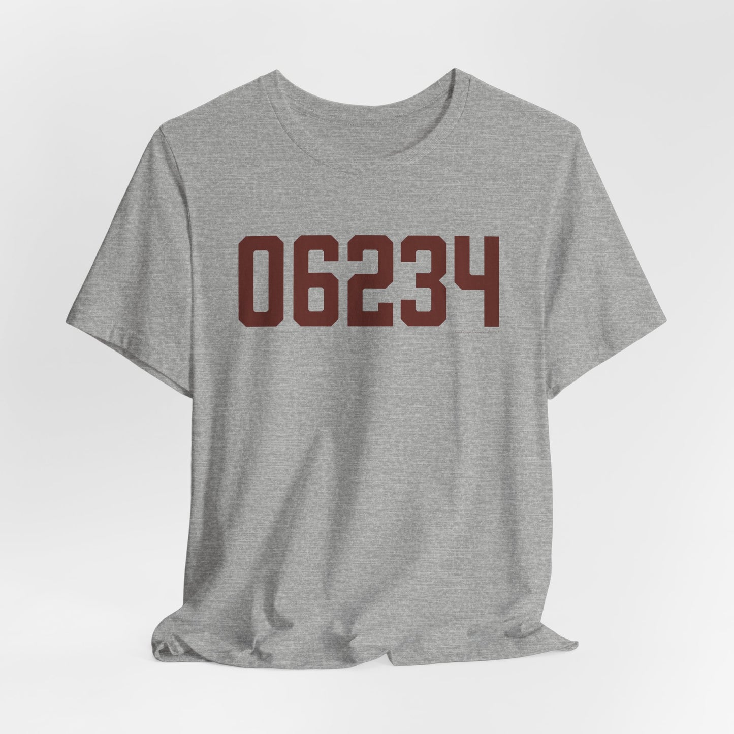 06234 Brooklyn Connecticut Zip Code Unisex Jersey Short Sleeve T-Shirt