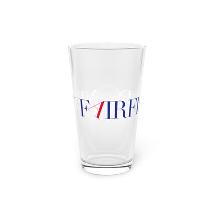 41 Tilt New Fairfield Pint Glass, 16oz