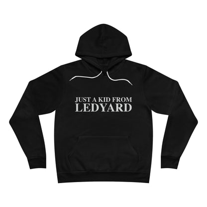 Just a kid from Ledyard Unisex Sponge Fleece Pullover Hoodie