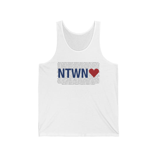 Newtown Love Unisex Jersey Tank Top