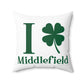 I Clover Middlefield Spun Polyester Square Pillow