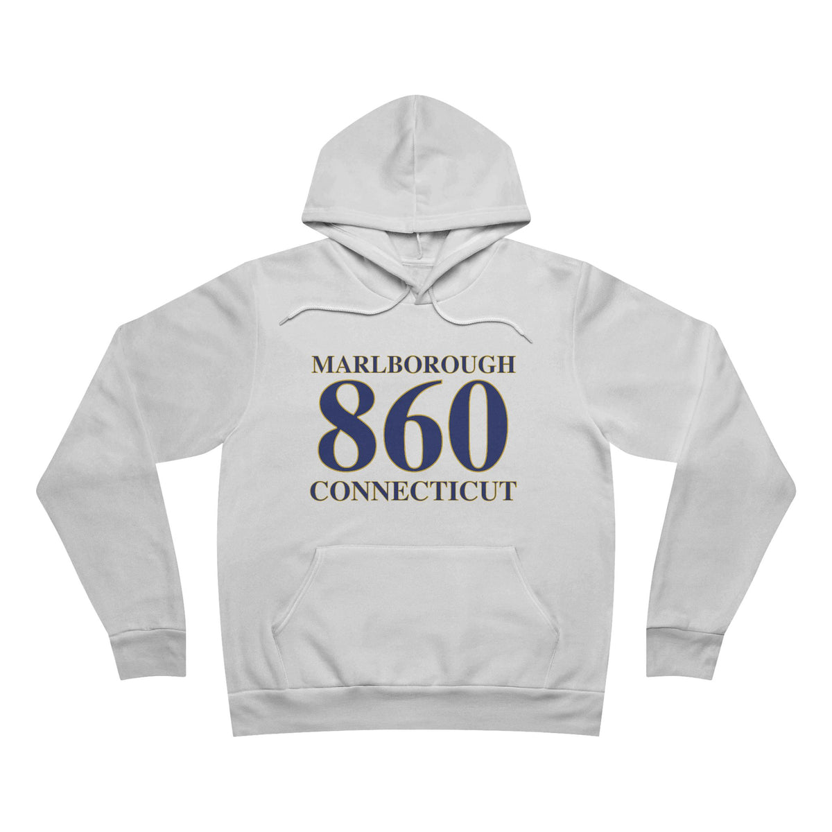 Marlborough 860 Connecticut Unisex Sponge Fleece Pullover Hoodie