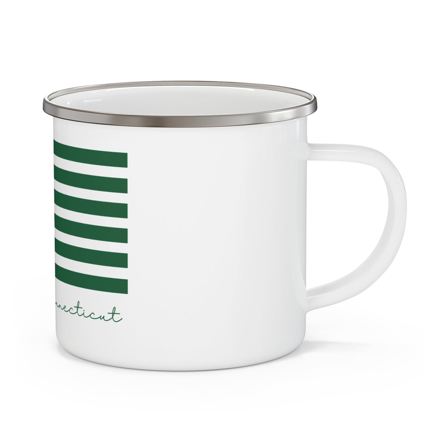 Middletown Connecticut St. Patrick’s Day Flag Enamel Camping Mug
