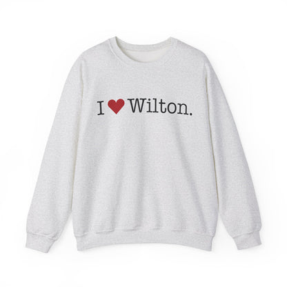 I Heart Wilton. Unisex Heavy Blend™ Crewneck Sweatshirt